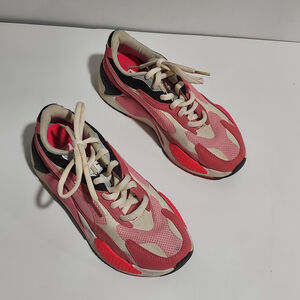Puma Size 7 Puzzle Running Shoes Rapture Rose Peony White 373797-06